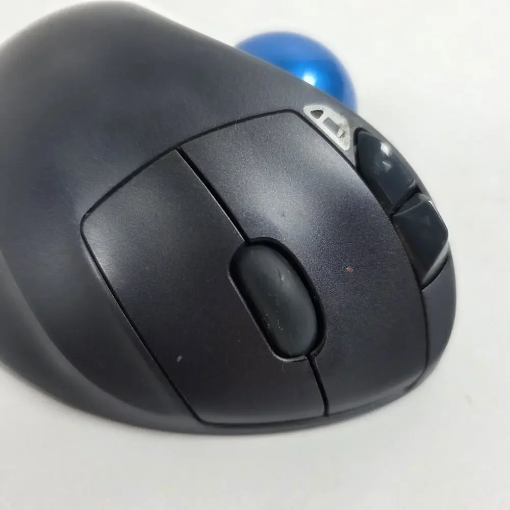 Logitech M570 Wireless Trackball Mouse - With Receiver Dongle Tested, Working
